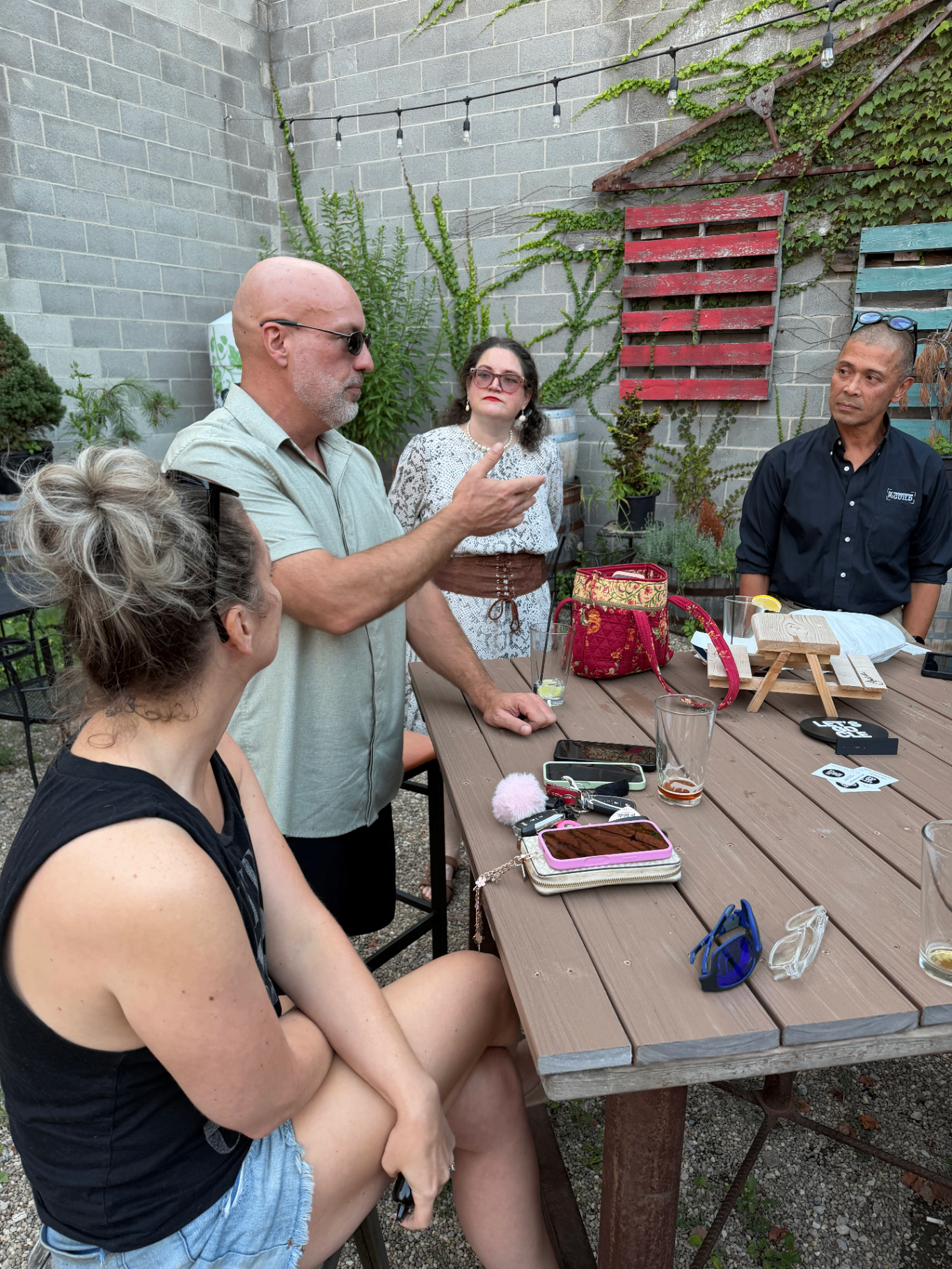 Group listening as a founder makes a point