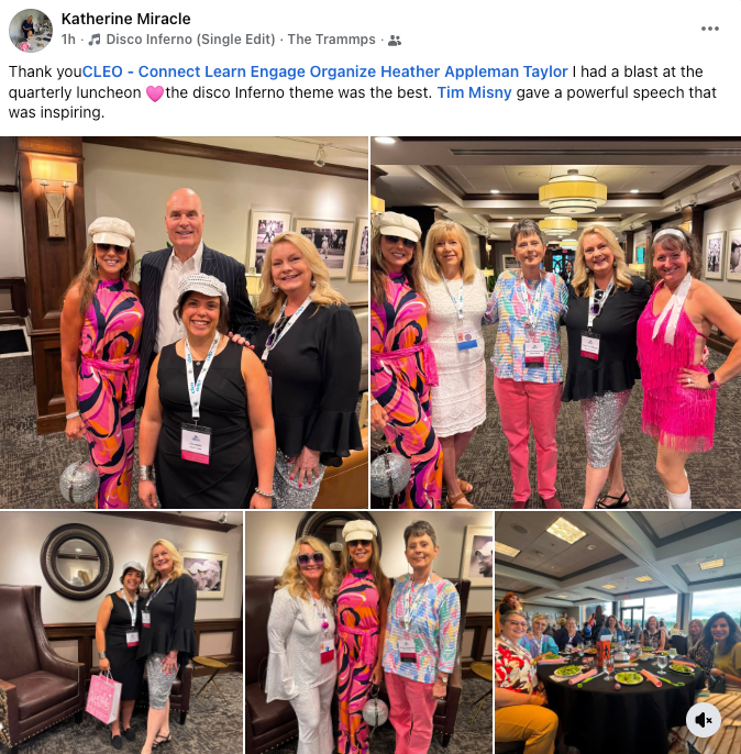 Attendee social media post 3 after Tim Misny event