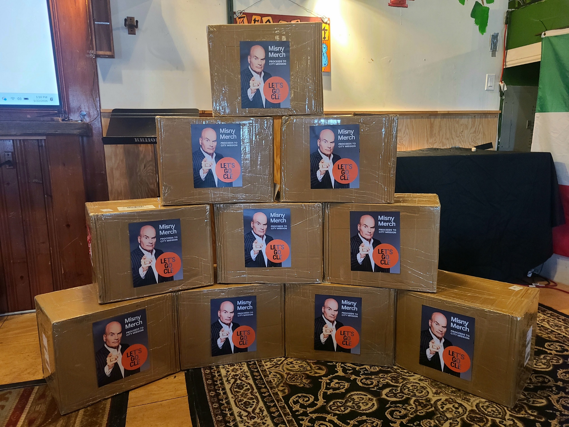 Misny Merch boxes